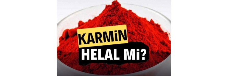 Karmin (E120) Nedir? Helal mi?