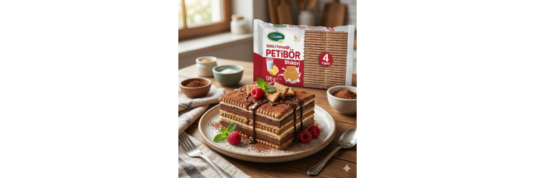 Tatarası Petibörlü Çikolatalı Pasta Yapımı