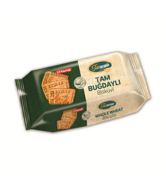 TATARASI TAM BUĞDAY BİSKÜVİ 100GR 24*4