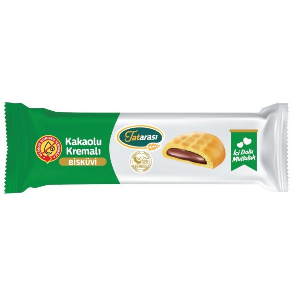TATARASI KAKAOLU KREMALI SADE BİSKÜVİ 40 GR