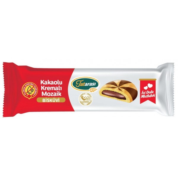 TATARASI KAKAO KREMALI MOZAİK BİSKÜVİ 40 GR