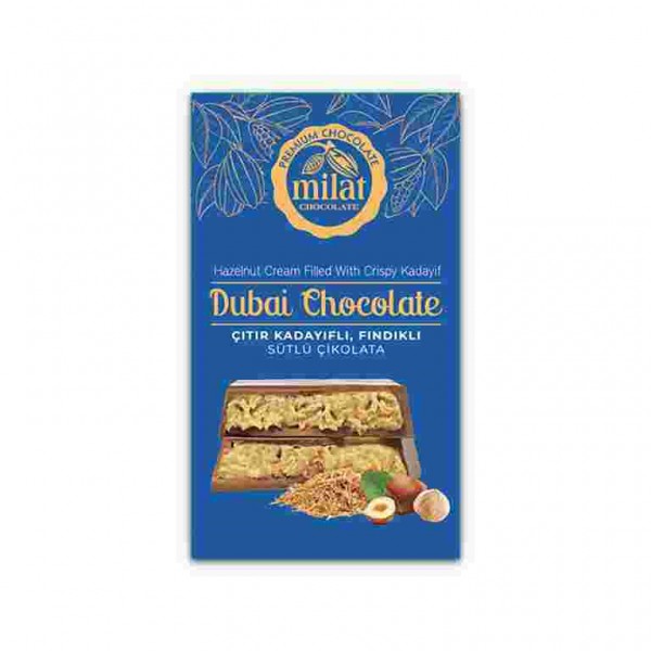 MİLAT FINDIK DOLGULU ÇİKOLATA 60 GR MİLAT FINDIK DOLGULU ÇİKOLATA 60 GR