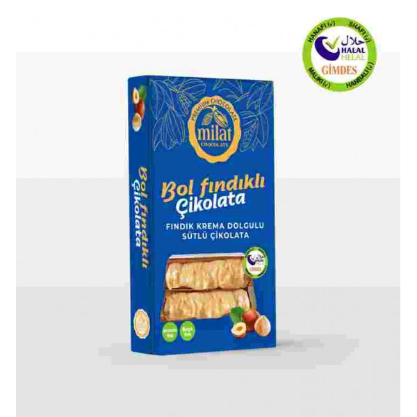 MİLAT FINDIK DOLGULU ÇİKOLATA 60 GR