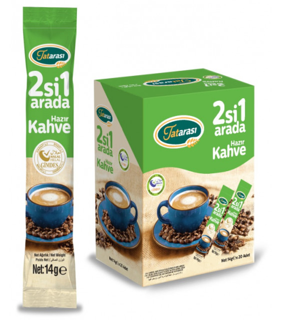 TATARASI 2 İN 1 KAHVE 800*14 GR