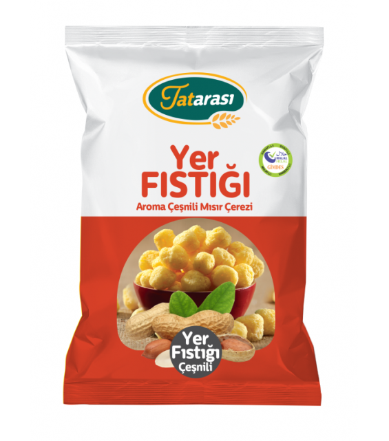 YER FISTIĞI ÇEŞNİLİ MISIR CİPSİ 60*50 GR