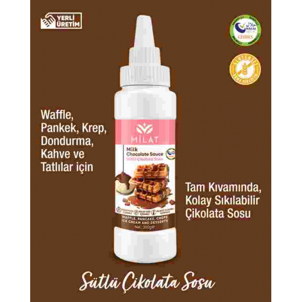 MİLAT SÜTLÜ WAFFLE SOS 300 GR