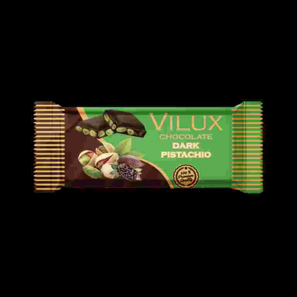 MİLAT VİLUX BİTTER FISTIKLI TABLET ÇİKOLATA 70 GR