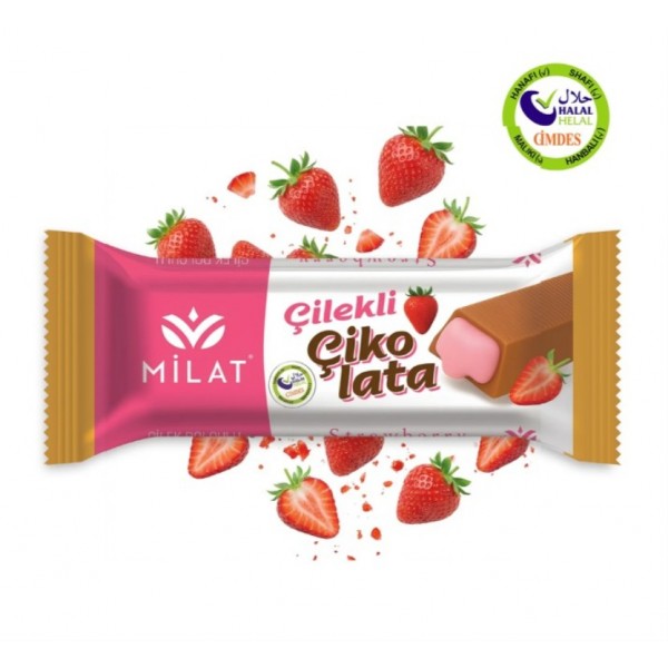 MİLAT ÇİLEK DOLGULU 25 GR
