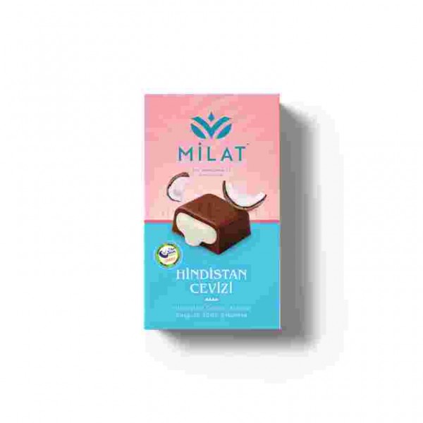 MİLAT HİNDİSTAN CEVİZİ DOLGULU ÇİKOLATA 60 GR MİLAT HİNDİSTAN CEVİZİ DOLGULU ÇİKOLATA 60 GR