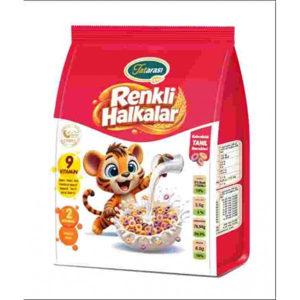 TATARASI RENKLİ HALKA KAHVALTILIK GEVREK 300 GR