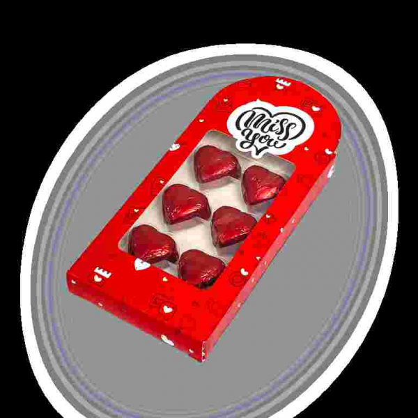 MİLAT MİSS YOUİKİZ PENCERELİ KALP ÇİKOLATA 60 GR