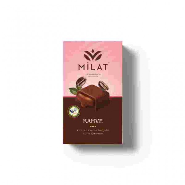 MİLAT KAHVE DOLGULU ÇİKOLATA 60 GR MİLAT KAHVE DOLGULU ÇİKOLATA 60 GR